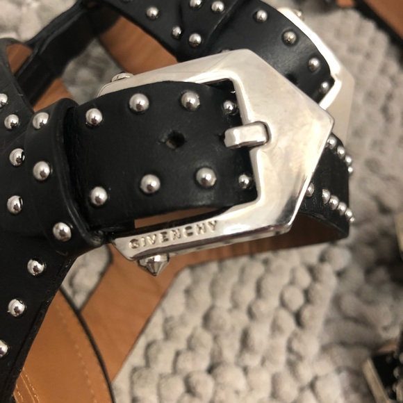 FLASH SALE! Givenchy studded double strap sandals - Picture 3 of 8